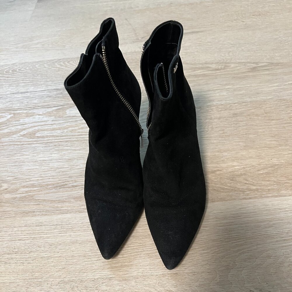 Michael Kors Alina Flex Booties Black Suede